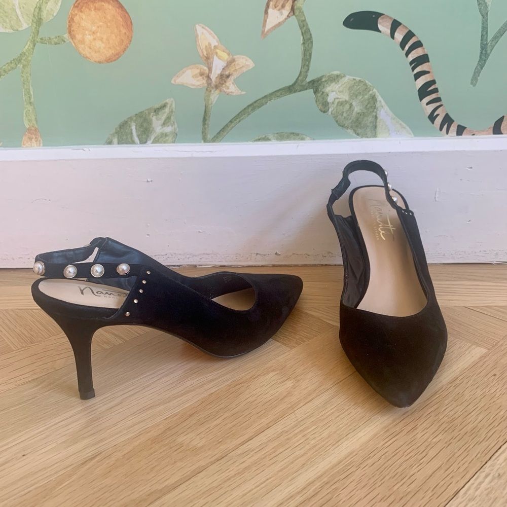 Nanette by Nanette Lepore Stella Slingback Pumps w/ Pointy Toes, Size 9.5 ✨